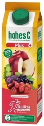 Gyümölcslé, 100%, 1l, HOHES C "Plus Antioxidáns"