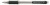 Golyóstoll, 0,4 mm, nyomógombos, UNI "SN-101 Laknock Fine", fekete